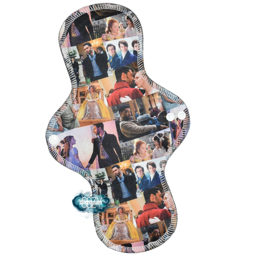 "Flawless, my dear" Serged Cloth Pad • Ultra Heavy Wide & Thong Options! • Pique Topper