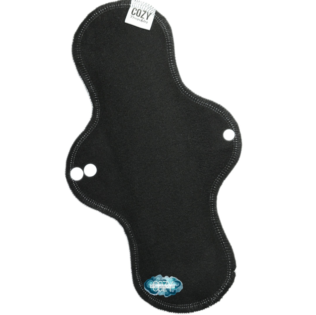 "Cinna-bun-buns" Serged Cloth Pad • *New Core Method / NOT HIDDEN CORE* • Ultra Heavy Wide & Thong Options! • Cotton Spandex Topper
