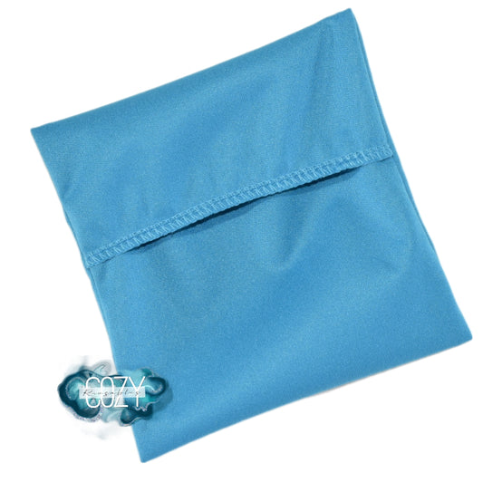 "Turquoise" PUL Single Pocket Pad Wrapper - Assorted Sizes **NEW* Sizing **