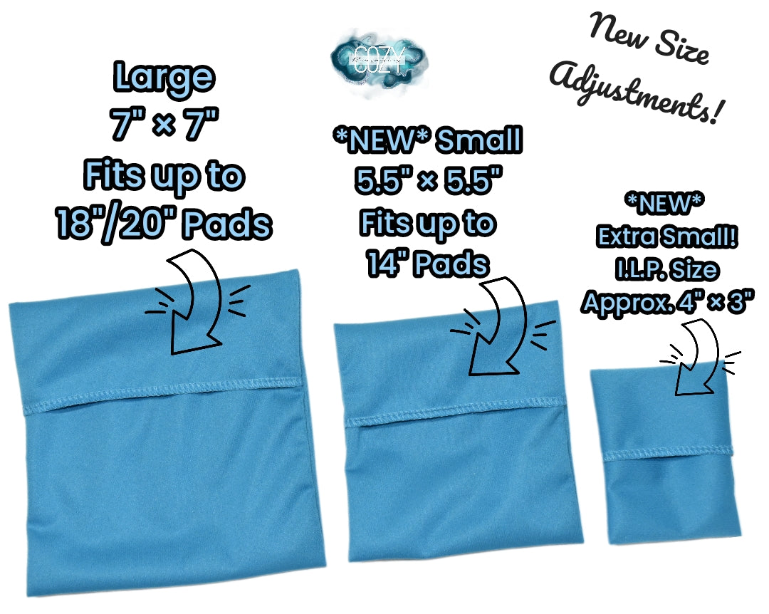 "Neon 'Erbs" Single Pocket Pad Wrapper - Assorted Sizes **NEW* Sizing **