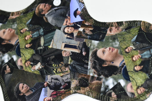 "Disappearances after all, have explanations.. usually" Serged Cloth Pad • Cotton Spandex Topper