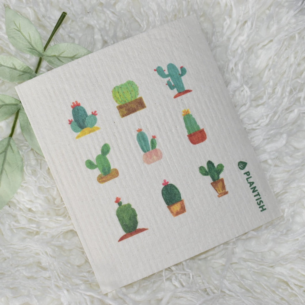 Individual Swedish Dish Cloths - Biodegradable Cellulose Sponges