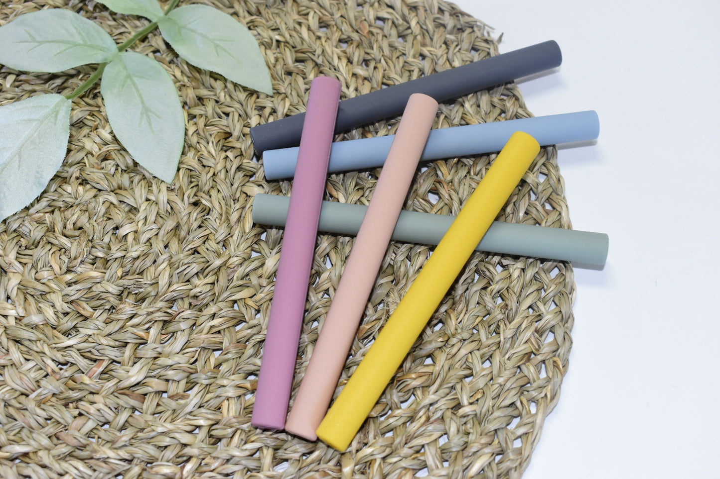 New** Kids Size Silicone Straws - Food Grade BPA Free Reusable Straw - Singles - Buy 3 - Save 10%!