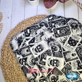 "Fortune Teller" 6 Pack Unpaper Towels - 1 Ply - 10.5"x12" Sheets - 100% Cotton Flannel