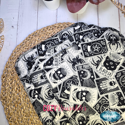 "Fortune Teller" 6 Pack Unpaper Towels - 1 Ply - 10.5"x12" Sheets - 100% Cotton Flannel