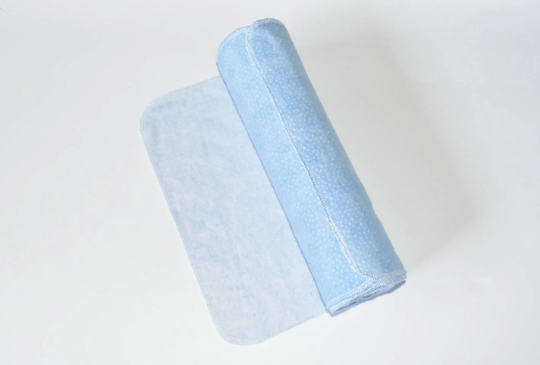 "Daisy Mellow" 6 Pack Unpaper Towels - 1 Ply - 10.5"x12" Sheets - 100% Cotton Flannel
