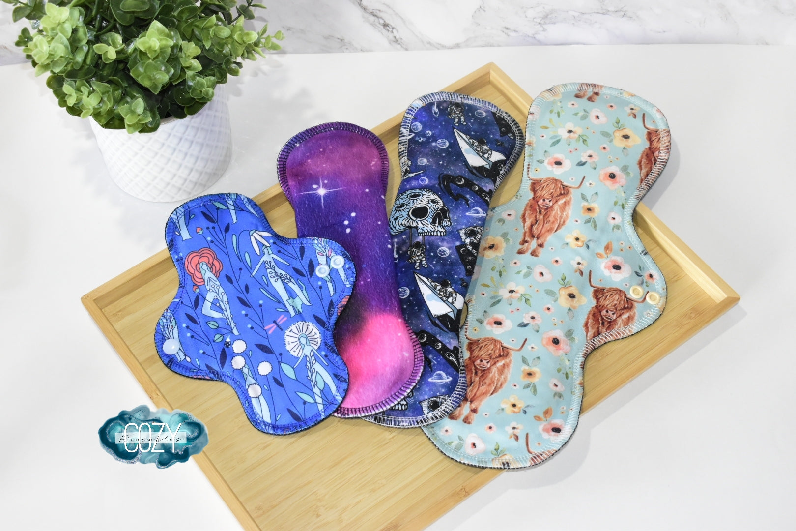Illum - Washable Cloth Pad - Poured Coffee/The RE Place