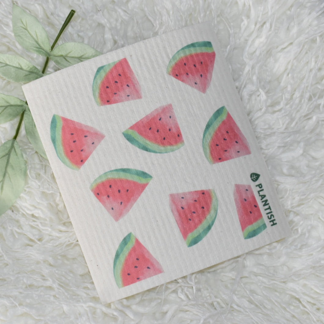 Individual Swedish Dish Cloths - Biodegradable Cellulose Sponges